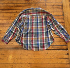 Levi's Sportswear 1970s Plaid Button Down  Vintage Vibes 607   