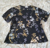 Ninety Woman Floral Top Size 2X