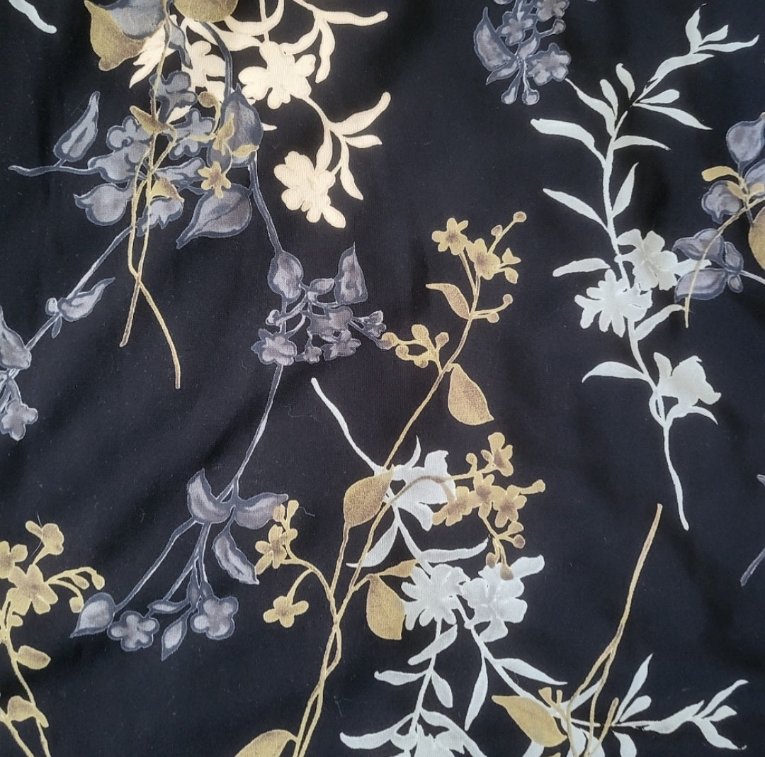 Ninety Woman Floral Top Size 2X  Vintage Vibes 607   