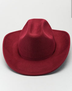 Wine Cowboy Hat