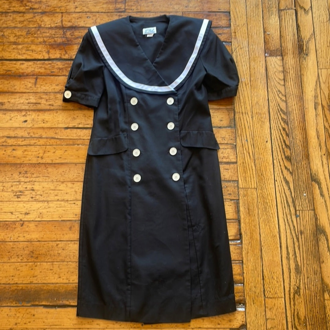 O'Neil Petites Sailor Dress Size 4  Vintage Vibes 607   