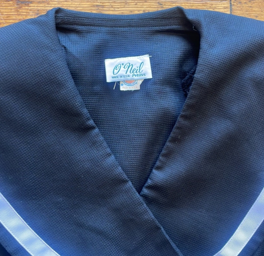 O'Neil Petites Sailor Dress Size 4  Vintage Vibes 607   