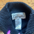 Pappagallo Angora Sequin Sweater Size Medium  Vintage Vibes 607   