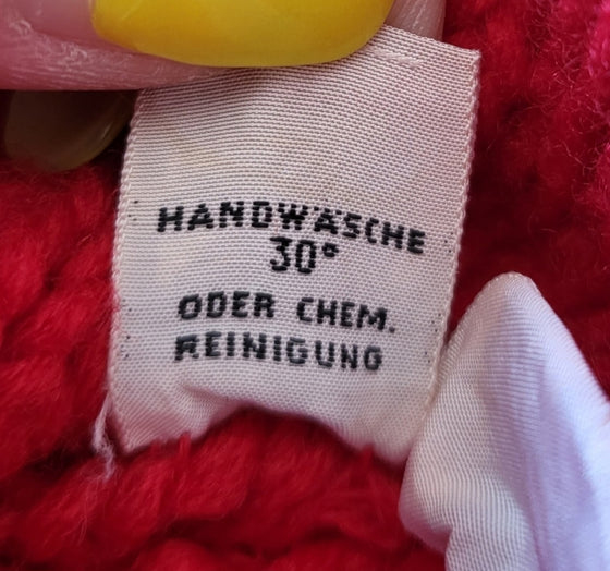 Gleixner Osnabrück Vintage German Lamb's Wool Sweater