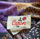 Caron Chicago Vintage Button Down Tie Neck Blouse  Vintage Vibes 607   