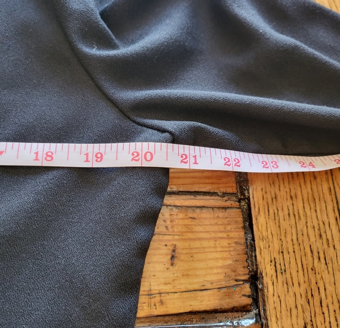 Tofy Vintage Pearl Embellished Blazer Black Size 12  Vintage Vibes 607   