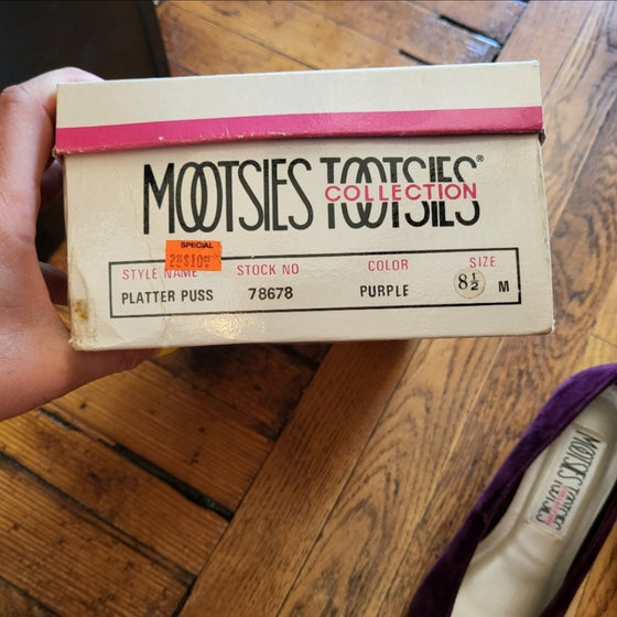 Mootsies Tootsies Heels Platter Puss Size 8.5