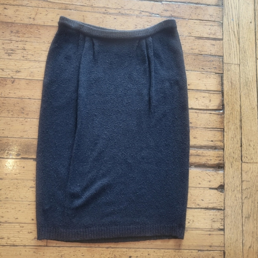 Beldoch Popper Knit Sweater Midi Skirt Size Medium  Vintage Vibes 607   