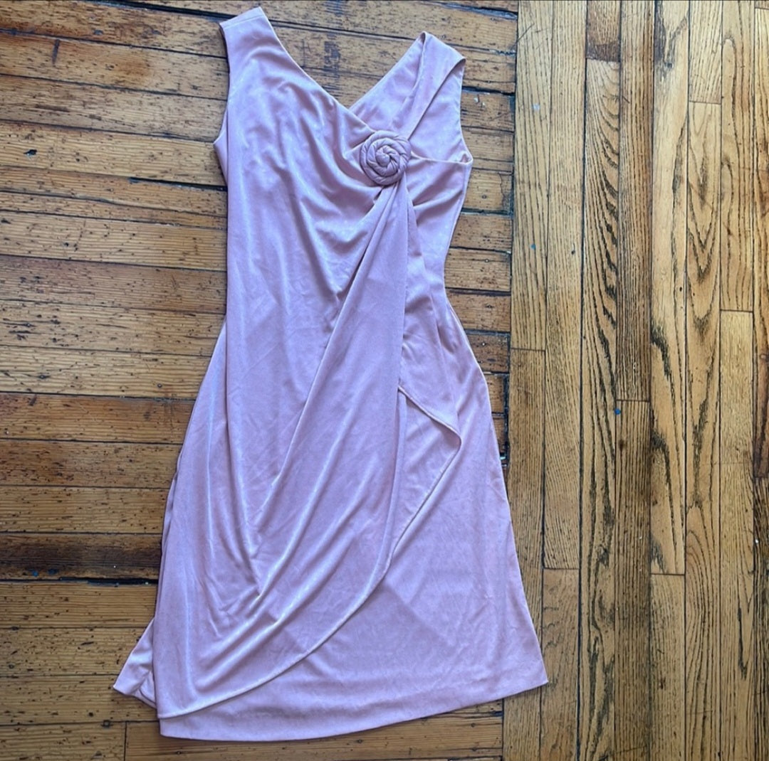 Enrico Serrati Tulip Hem Dress Size 10  Vintage Vibes 607   