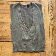  IOCO Silk and Angora Blend Sweater Vest Size Medium