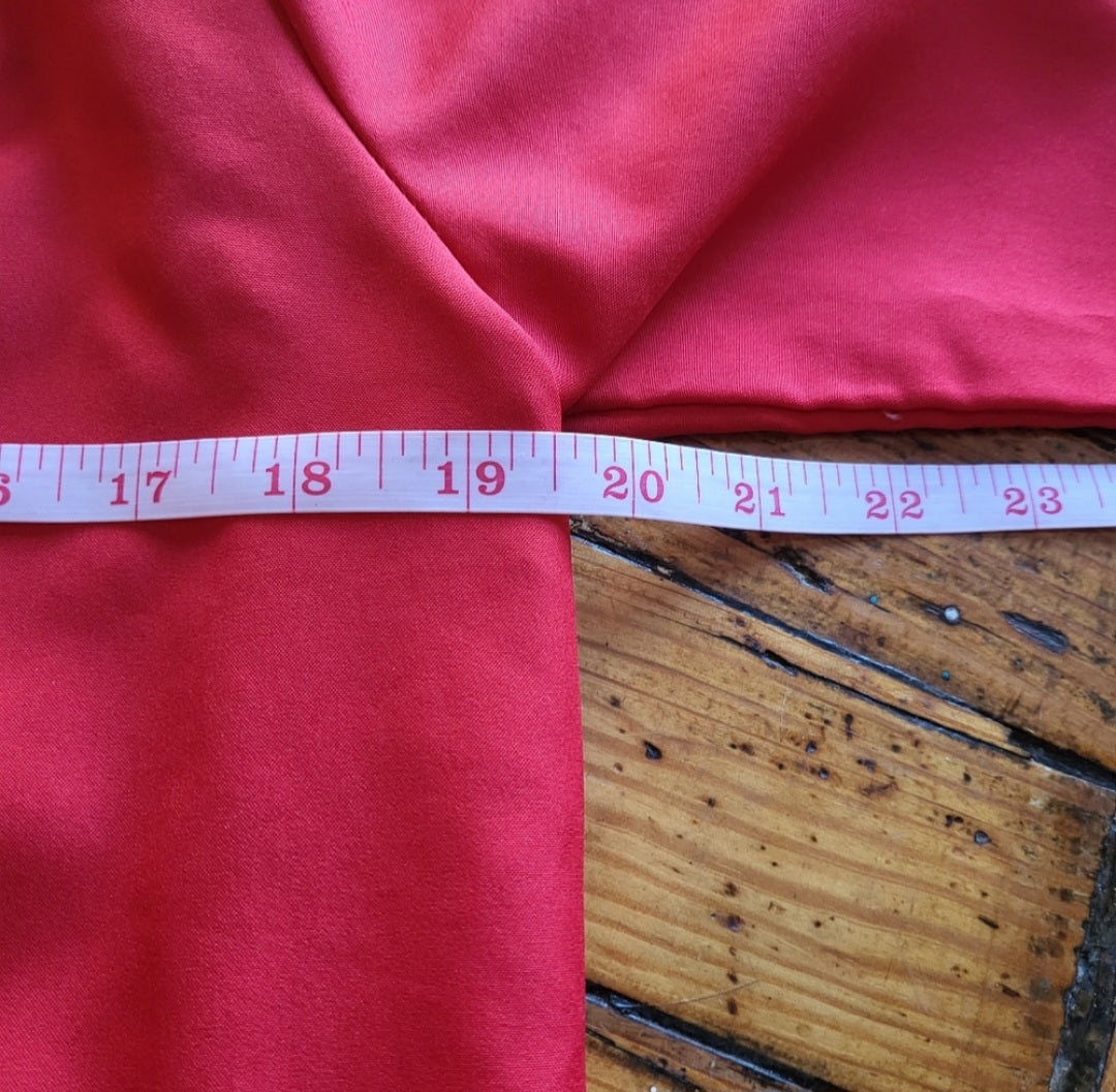 Joanna Polyester Button Down Size 8  Vintage Vibes 607   