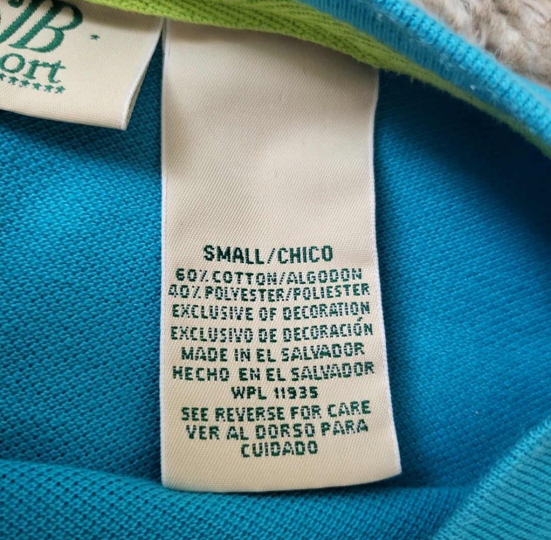 SJB Sport Striped Tee Size Small  Vintage Vibes 607   