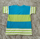 SJB Sport Striped Tee Size Small  Vintage Vibes 607   
