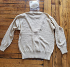 Maurada Faux Cardigan Sweater With Button and Pearl Details Size Medium  Vintage Vibes 607   