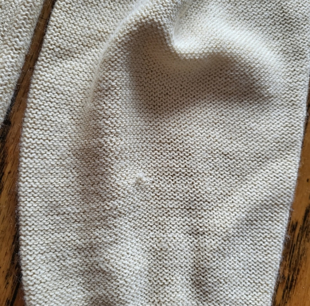 Maurada Faux Cardigan Sweater With Button and Pearl Details Size Medium  Vintage Vibes 607   