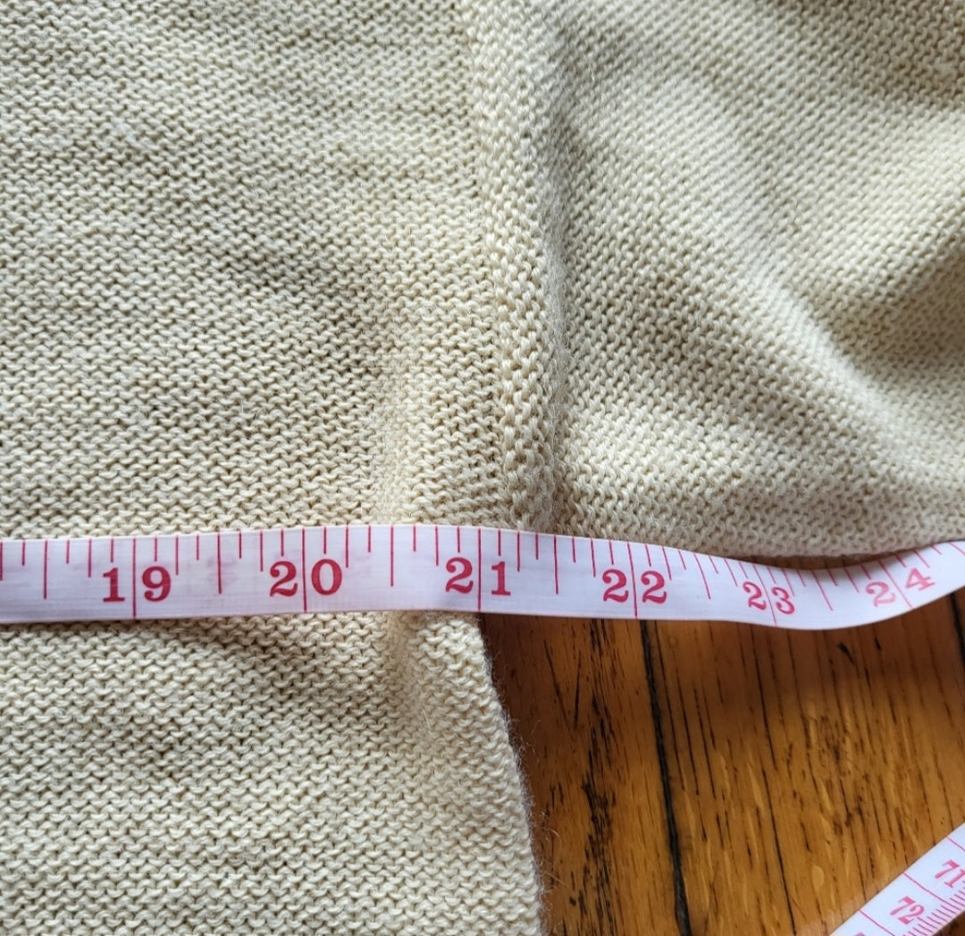 Maurada Faux Cardigan Sweater With Button and Pearl Details Size Medium  Vintage Vibes 607   