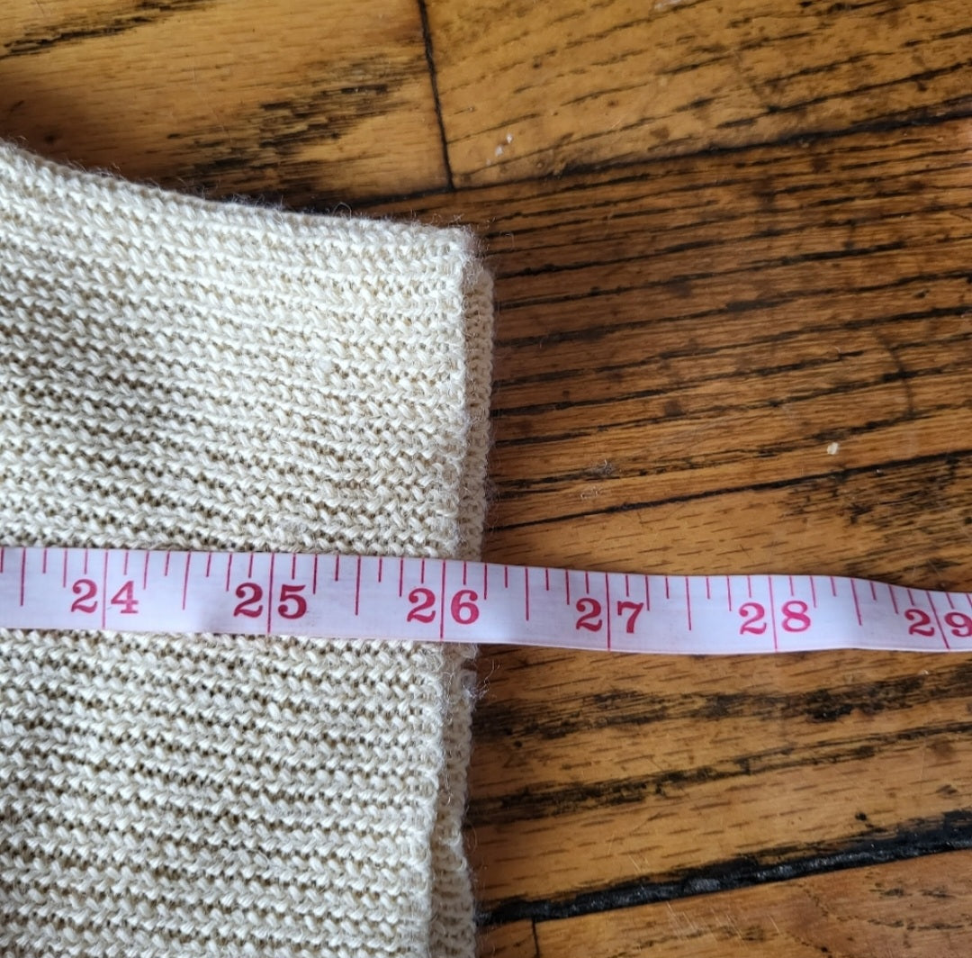 Maurada Faux Cardigan Sweater With Button and Pearl Details Size Medium  Vintage Vibes 607   