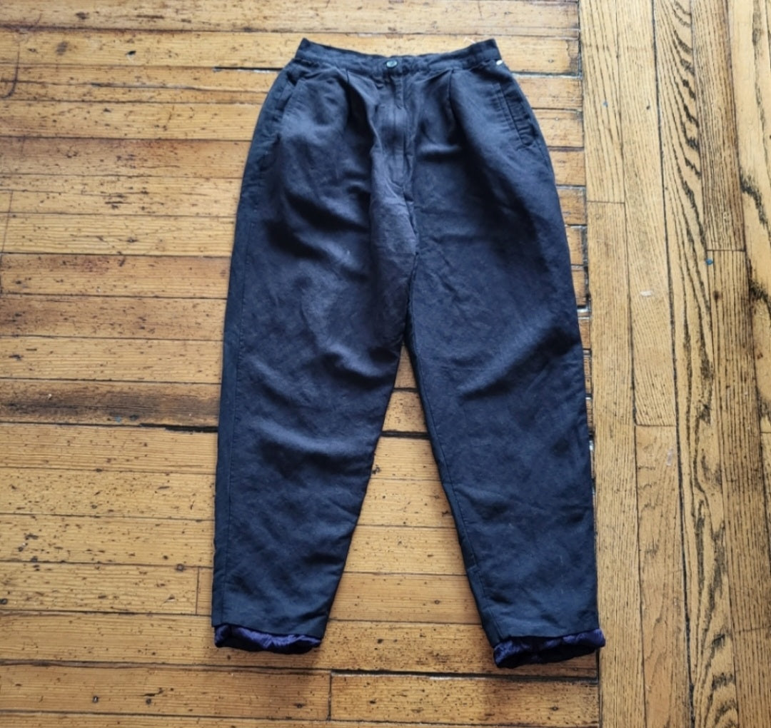 90s Dress Pants With Inner Windpants Layer Size 8  Vintage Vibes 607   