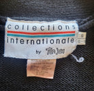 Collections Internationale by Tan Jay Cardigan Size Small  Vintage Vibes 607   