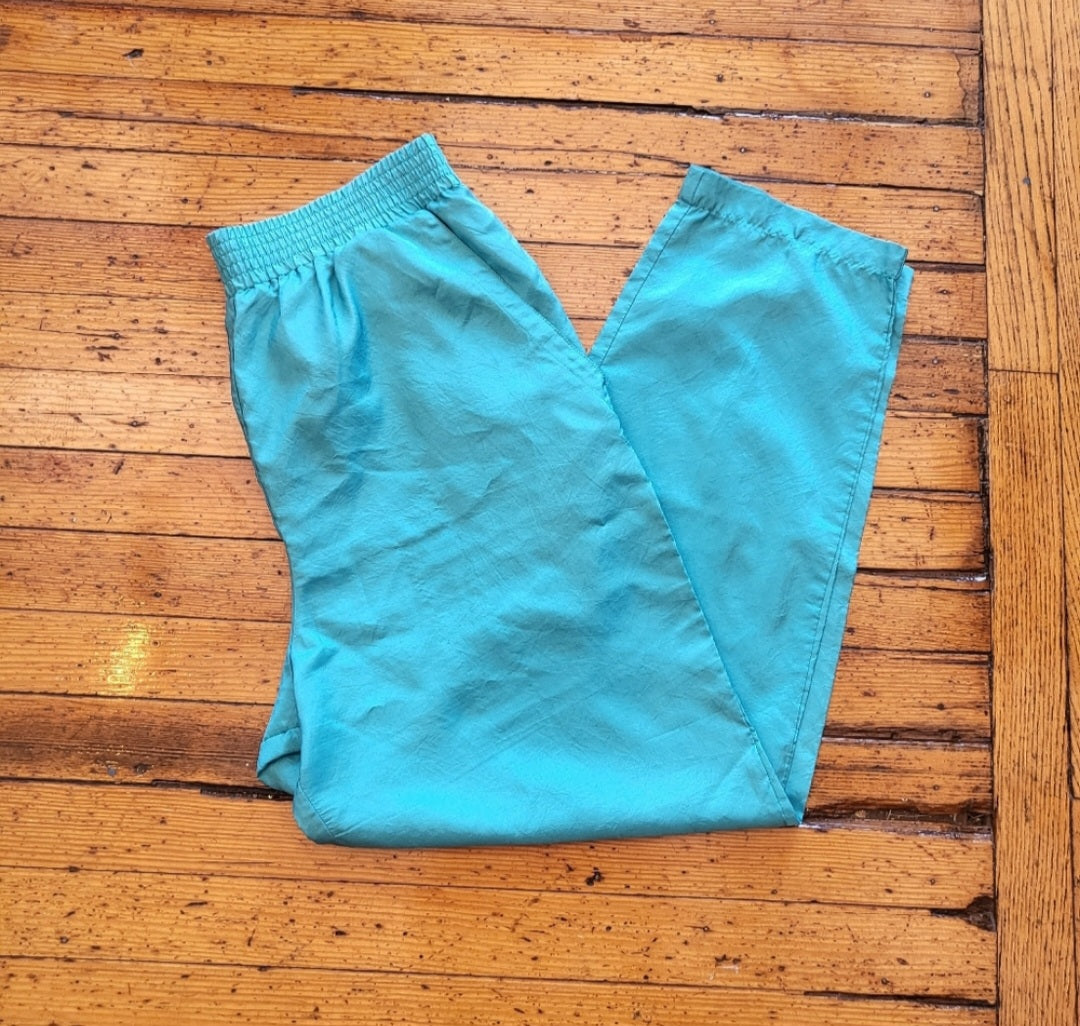 Leslie Fay Options Parachute Pants Size Medium  Vintage Vibes 607   