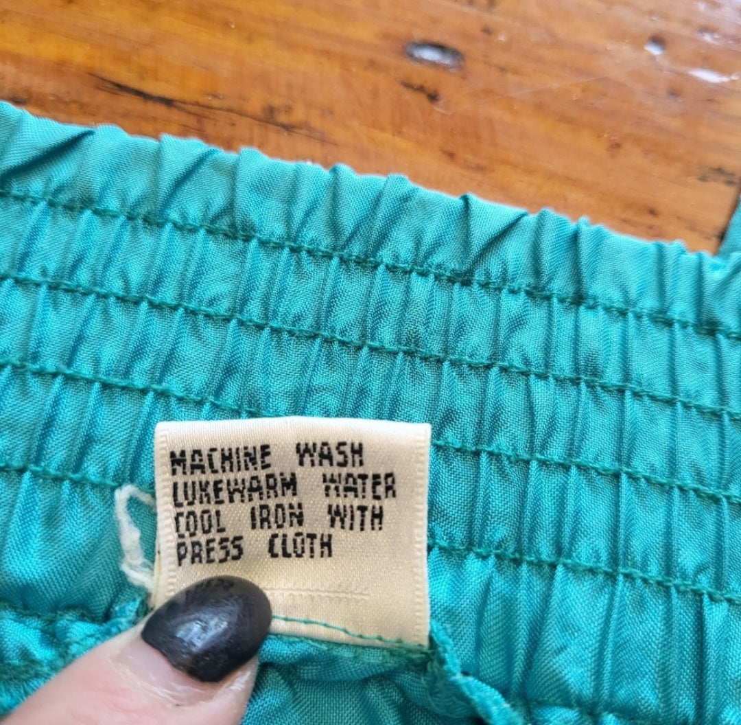 Leslie Fay Options Parachute Pants Size Medium  Vintage Vibes 607   