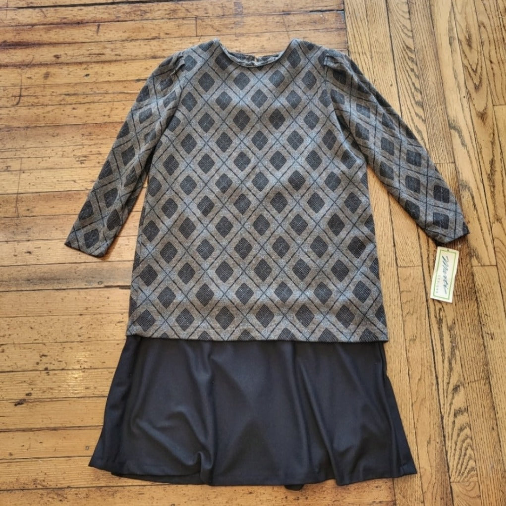 Marti Designs One Piece Dress Size 16P  Vintage Vibes 607   