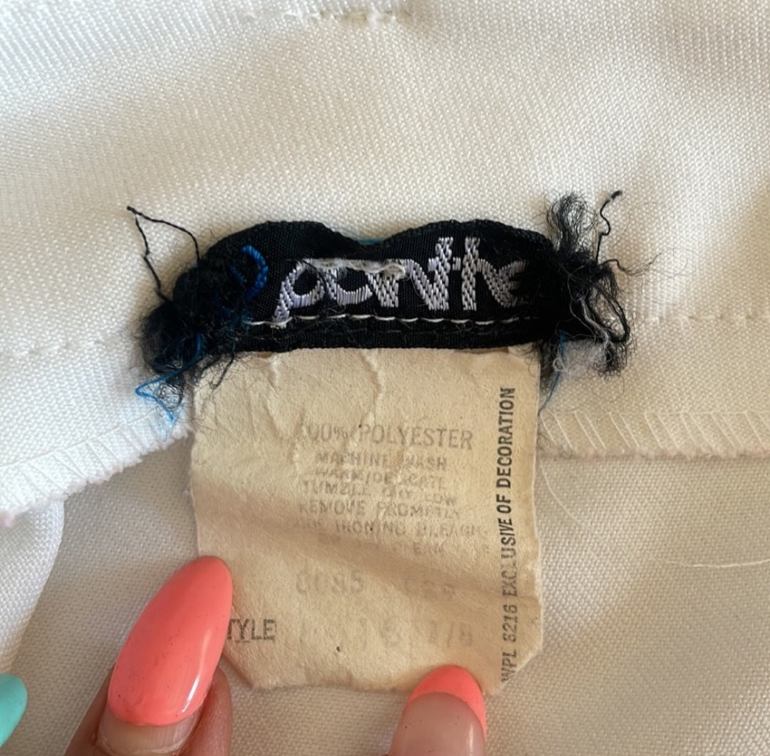 Panther Midi Skirt Indie Emo 80s Size 7/8  Vintage Vibes 607   