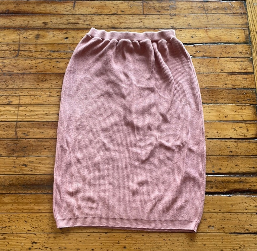 CT Sport Knit Sweater Midi Skirt Size Small  Vintage Vibes 607   