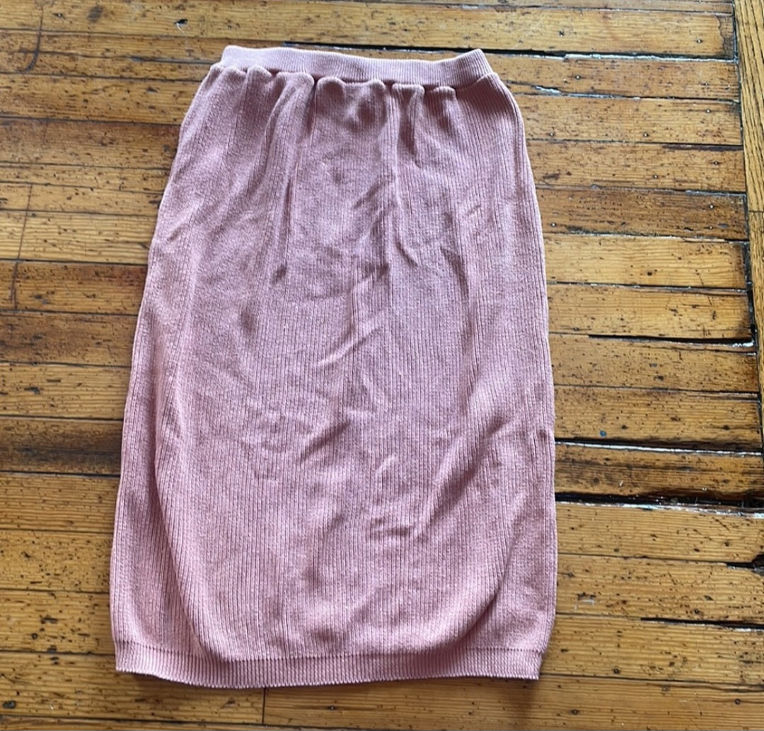 CT Sport Knit Sweater Midi Skirt Size Small  Vintage Vibes 607   