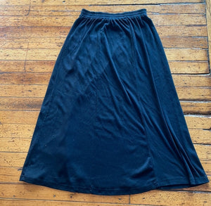C P Collection Elastic Waist Maxi Skirt Size Small