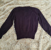 TanJay Paisley Print Bodice Sweater Size Small