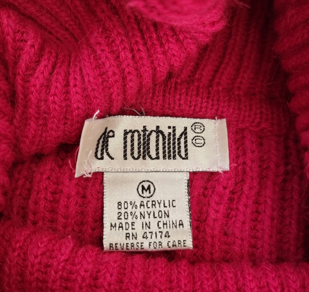De Rotchild Knit Turtleneck Size Medium  De Rothchild   