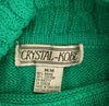 Crystal-Kobe Knit Turtleneck Size Medium