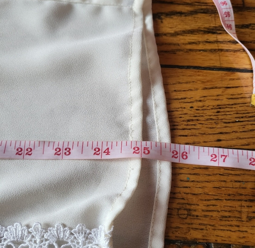 K.B. Lawrence by Crystal Kobe Button Down Blouse Size 8  Vintage Vibes 607   