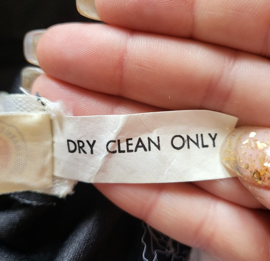 Montgomery Ward Flounce Sleeve Dress Size 14  Vintage Vibes 607   