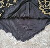 Laurence Kazar Beaded Handkerchief Hem Blouse Size XL