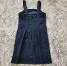 CK Jeans Vintage Calvin Klein Y2K Dark Wash Denim Overall Dress Indigo Size 7  Vintage Vibes Boutique   