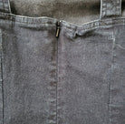 CK Jeans Vintage Calvin Klein Y2K Dark Wash Denim Overall Dress Indigo Size 7  Vintage Vibes Boutique   