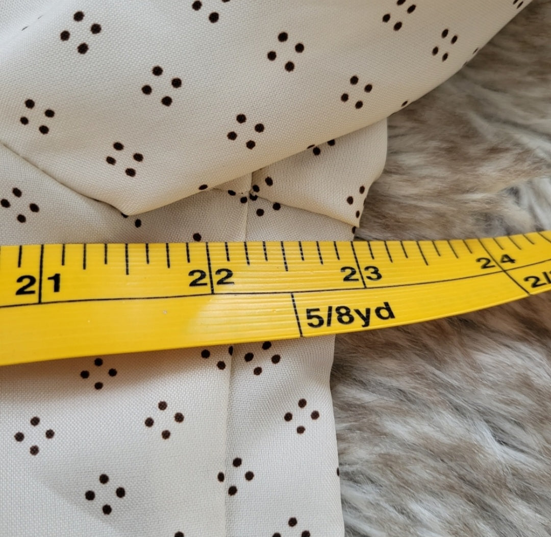 Rrrruss Russ Togs Vintage Diamond Print Button Down Collared Shirt Brown and Tan  Vintage Vibes Boutique   