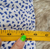 Lisa II Vintage Short Sleeve Flared Waist Geometric Print Dress Blue Size 12