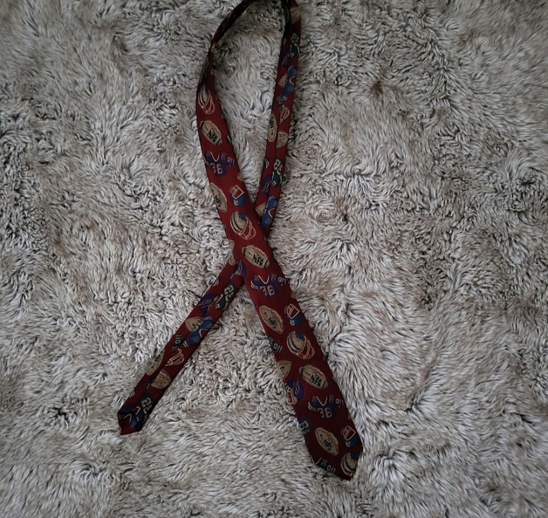 Michael James Vintage NFL Football Neck Tie NFC Division Made In USA  Vintage Vibes Boutique   