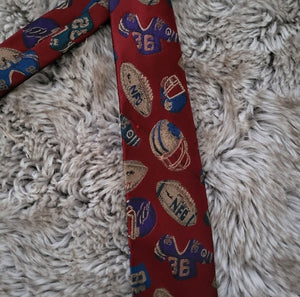 Michael James Vintage NFL Football Neck Tie NFC Division Made In USA