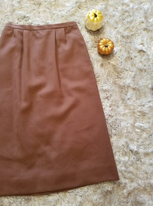  Vintage Woven A-Line Skirt